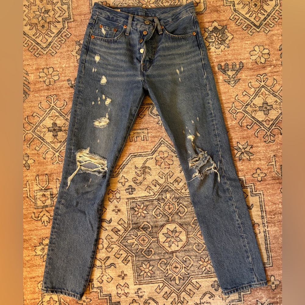 Levi's Light Blue Denim Jeans